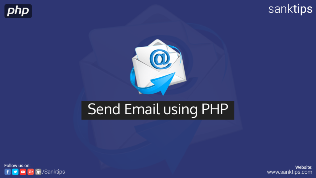 How to send Email using PHP